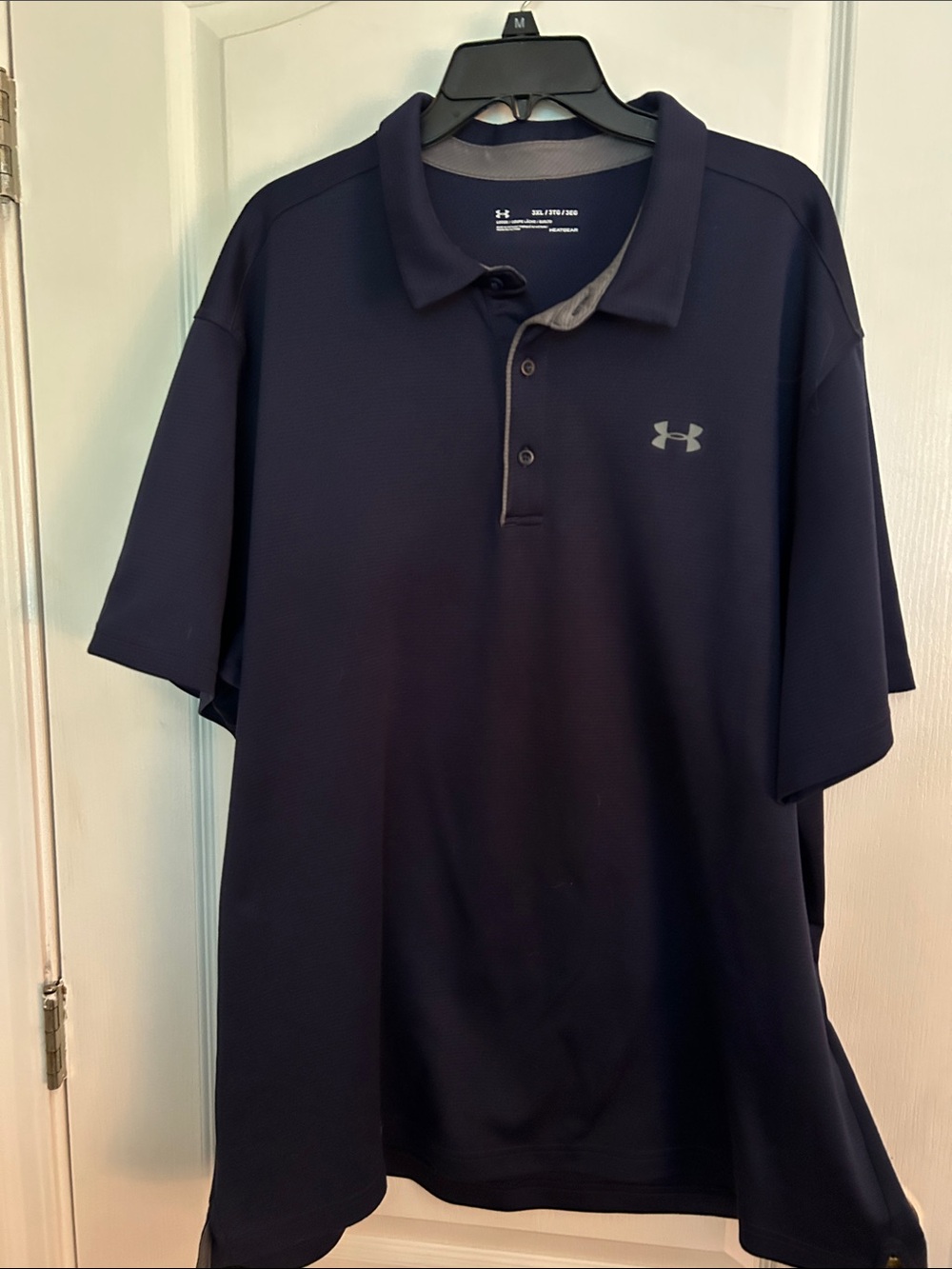 Under Armour Men's Dark Navy Heat Gear‎ Performance Polo